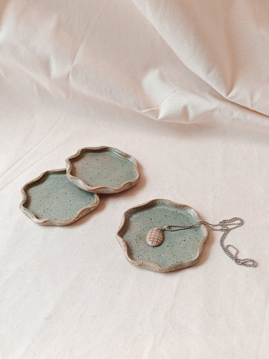 Mini-Keramikschälchen Grün