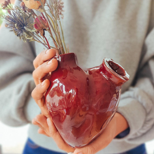 Keramik Herz Groß
